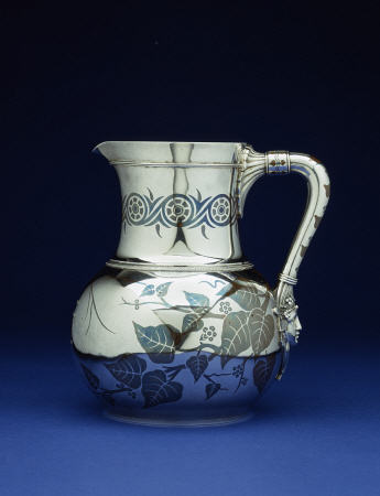 A Mixed Metal Pitcher By Tiffany & Co, New York Circa 1877 von 