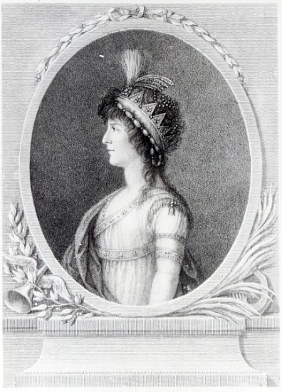 Angelica Catalani; engraved by Francesco Bartolozzi, 1802Basteris, Gaetano (fl.1802) (after) von 