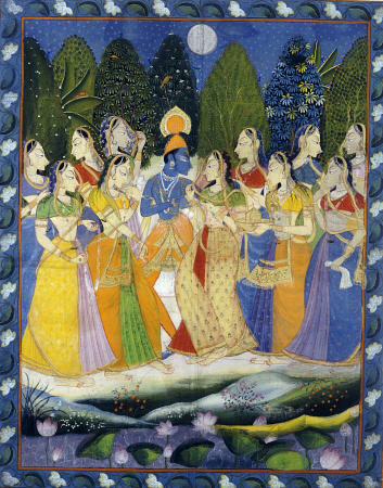 A Pichhavai Of Krishna As Shrinthji von 