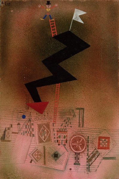 Arrested Lightning, 1927 (no 249) (gouache & w/c on paper on cardboard)  von 