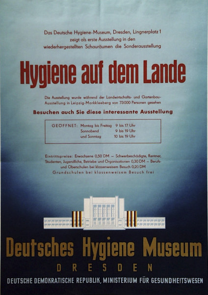 Ausstellung im Hygiene-Museum von 