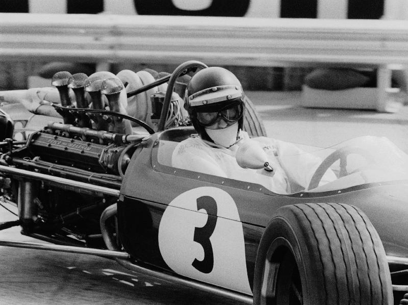 Austrian pilot Jochen Rindt at Grand Prix of Monaco von 