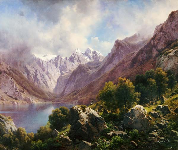 An Alpine Lake von 