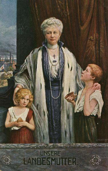 Auguste Viktoria als Landesmutter 1915