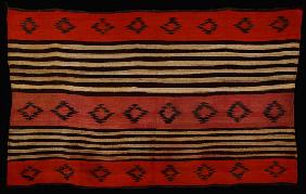A Transitional Navajo Woman''s Blanket