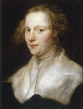 A.van Dyck, Bildnis junger Frau