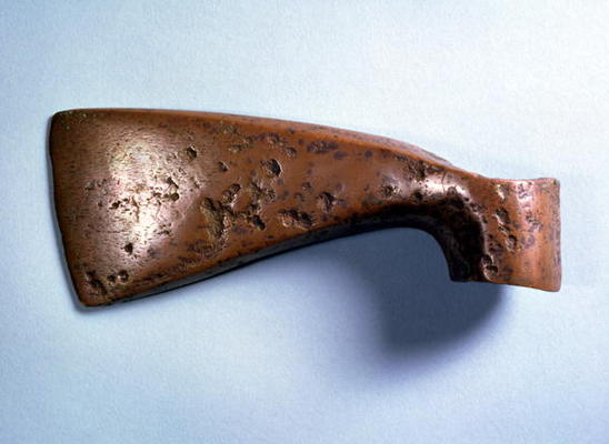 Axe from Vucedol, Pakrac, Slavonia, Bronze Age, c.2000-1000 BC (bronze) von 