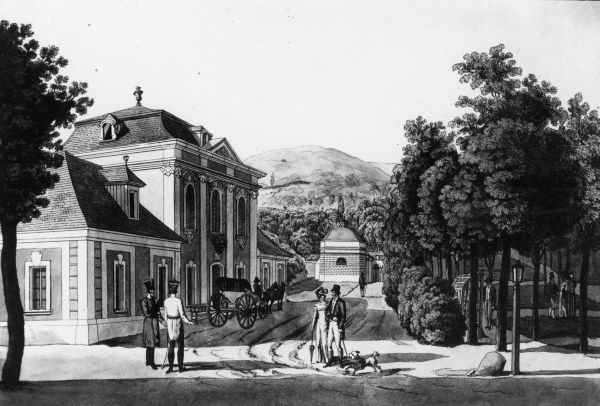 Baden (N..), Kurpark / Rad. um 1810 von 