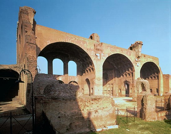 Basilica of Maxentius or Constantine, Late Roman Period, c.300 von 