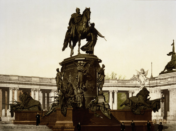 Berlin, Denkmal Kaiser Wilhelms / Foto von 