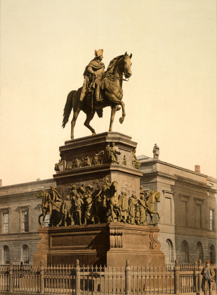 Berlin, Denkmal Friedrichs d.Gr von 