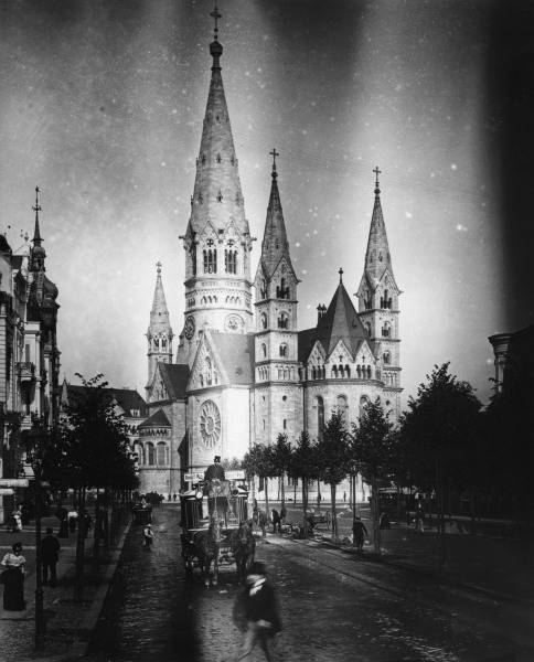 Berlin, Gedaechtniskirche / Foto um 1900 von 