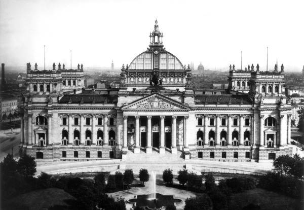 Berlin, Reichstagsgebaeude / Foto Levy von 