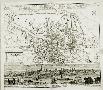 Berlin, Stadtplan u.Ansicht 1737