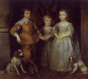 Bildnis der drei ältesten Kinder Karls I. von England