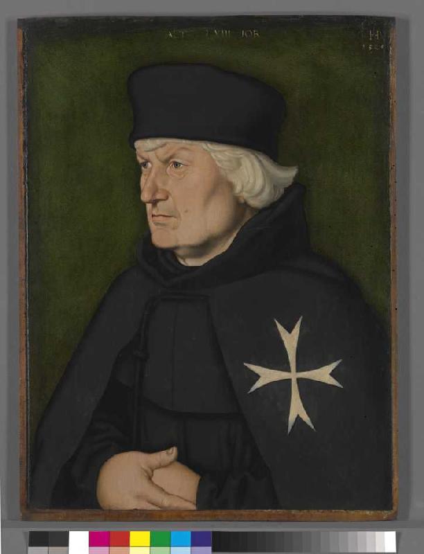 Bildnis des Straßburger Johanniterkomturs Balthasar Gerhardi von 