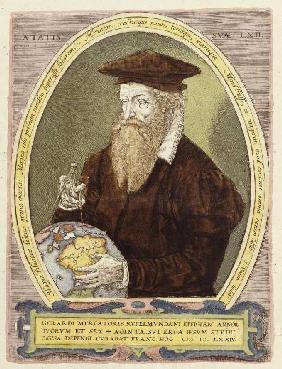 Bildnis von Gerhard Mercator 1602