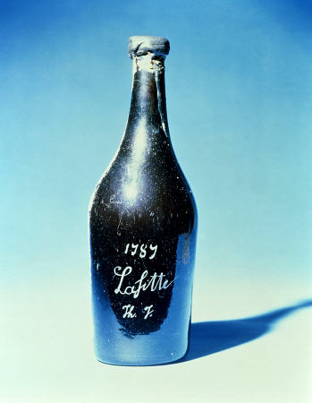Bottle Of Thomas Jeffersons Chateau Lafitte (Sic) 1787 von 