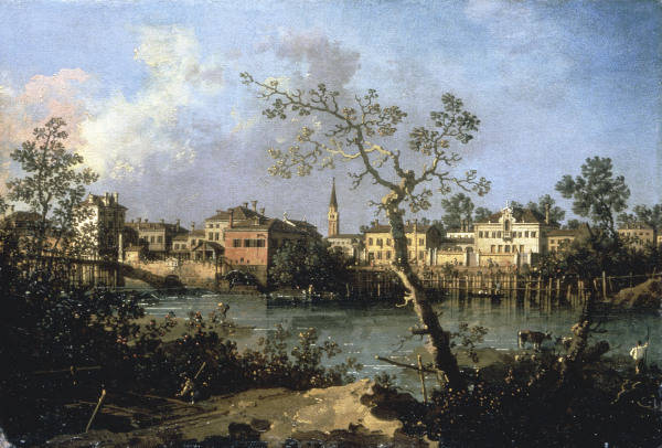 Brenta-Kanal / Gem.v.Canaletto von 
