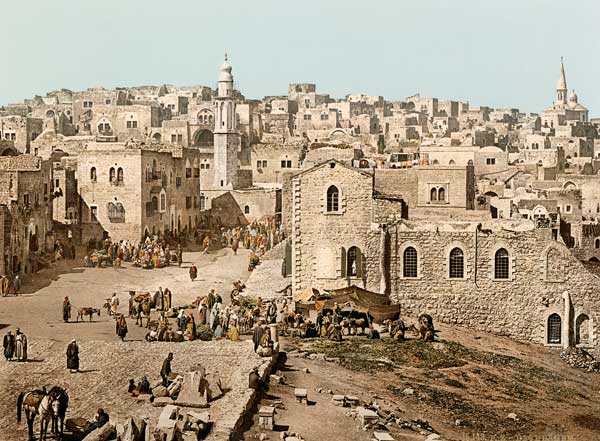 Bethlehem, Marktplatz von 