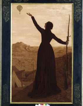 Belagerung von Paris /Puvis de Chavannes