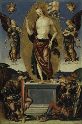 Bernardino di Mariotto, Auferstehung