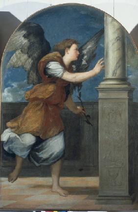Bonifazio Veronese, Engel der Verkuend.