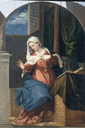 Bonifazio Veronese, Maria der Verkuend.
