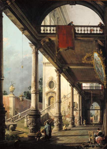 Canaletto, Capricio von 