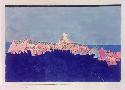 Castle on the reef, 1927 (no 237) (w/c & pen on paper on cardboard) 