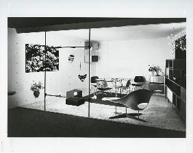 Charles and Ray Eames stand, page 80 from the catalogue for 'An Exhibition for Modern Living' 1949