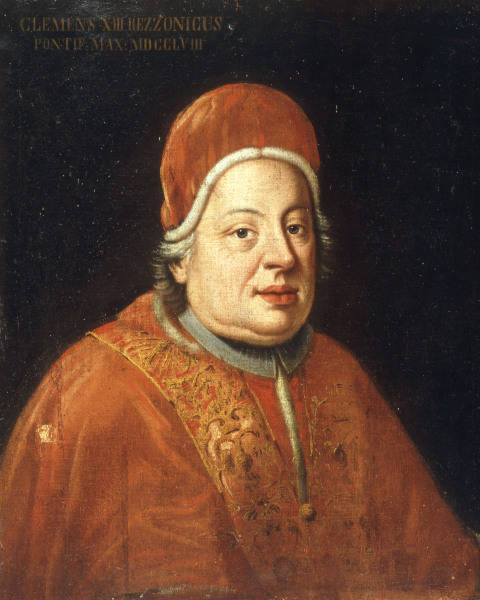 Clemens XIII. / Gemaelde von 