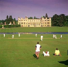 Cricket Match in the Grounds of Audley End, Near Saffron Walden
