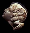Cameo fragment of the head of Medusa 1758