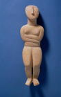 Cycladic Figurine, Naxos, c.3000-2000 BC (marble) 19th