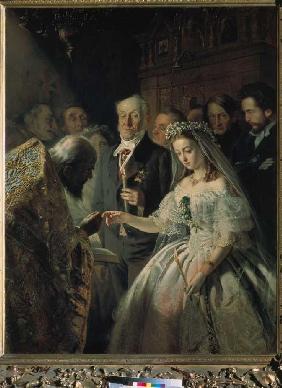 Die sonderbare Hochzeit 1862