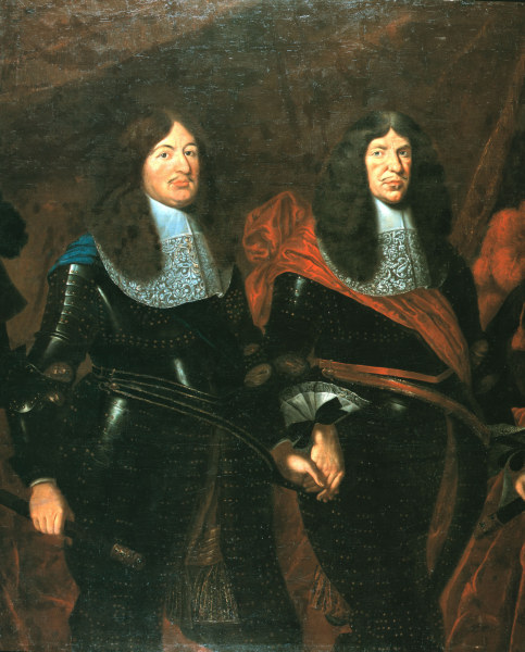 Der Große Kurfürst und Joh.Georg II.v.S von 