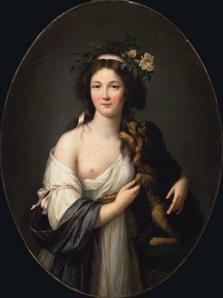 E.Vigee-Lebrun, Madame d''Aguesseau von 