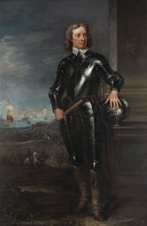 English School, Probably Late 1650s  Portrait Of Oliver Cromwell (1599-1658), Lord Protector Of Engl von 