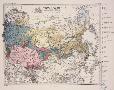 Ethnographisch Landkarte von Rußland