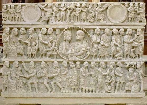 Early Christian sarcophagus (marble) von 