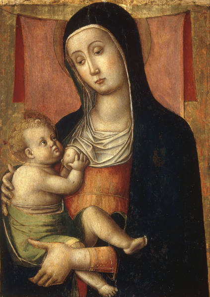 F.dei Franceschi, Maria, das Kind still. von 