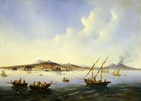 Fishing Boats In The Bay Of Naples von 