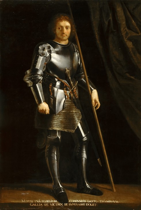 Gaston de Foix, Herzog von Nemours (Heiliger Krieger). Kopie nach Giorgione von 