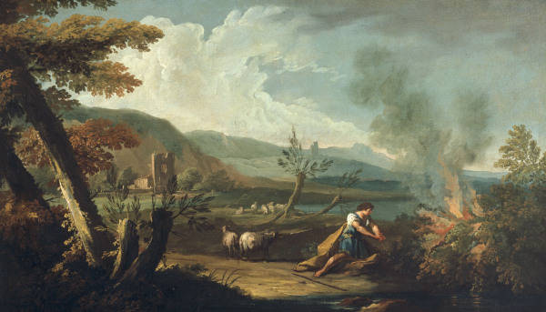 G.Diziani, Landschaft mit Moses... von 