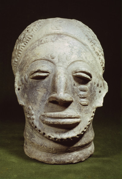 Ghana, Asante, memorial head von 