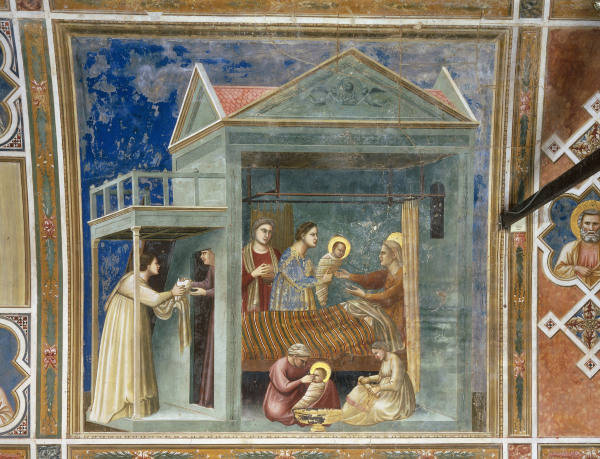 Giotto, Geburt Mariae von 