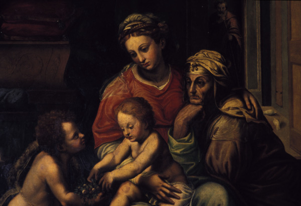Giulio Romano / Mary, child, Elizabeth von 