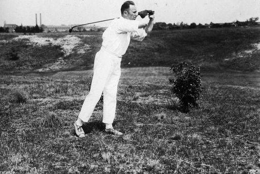 Golfspieler / Foto, um 1910 von 