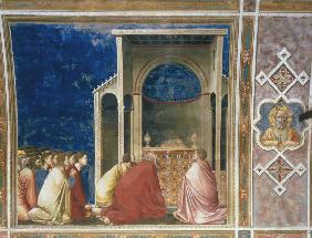 Giotto, Gebet der Freier